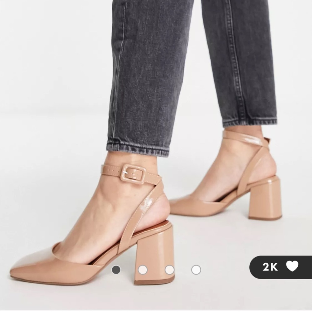 ASOS STELLA block heeled shoes